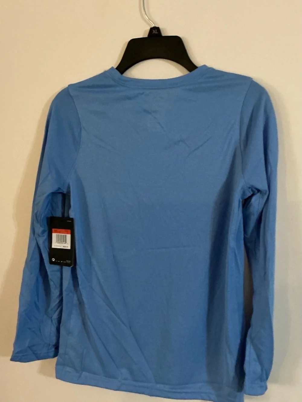 Nike Boys Long Sleeve Dri-FIT Training Shirt - Blue - Size Large - NWT